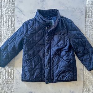 Cool CrewCuts Navy Blue Unisex Boy Girl Toddler Quilted Puffer Jacket Coat Sz 3